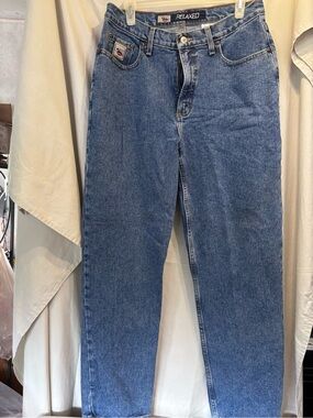 Cruel Girl Relaxed Fit Blue Denim Jeans 13 short women’s junior